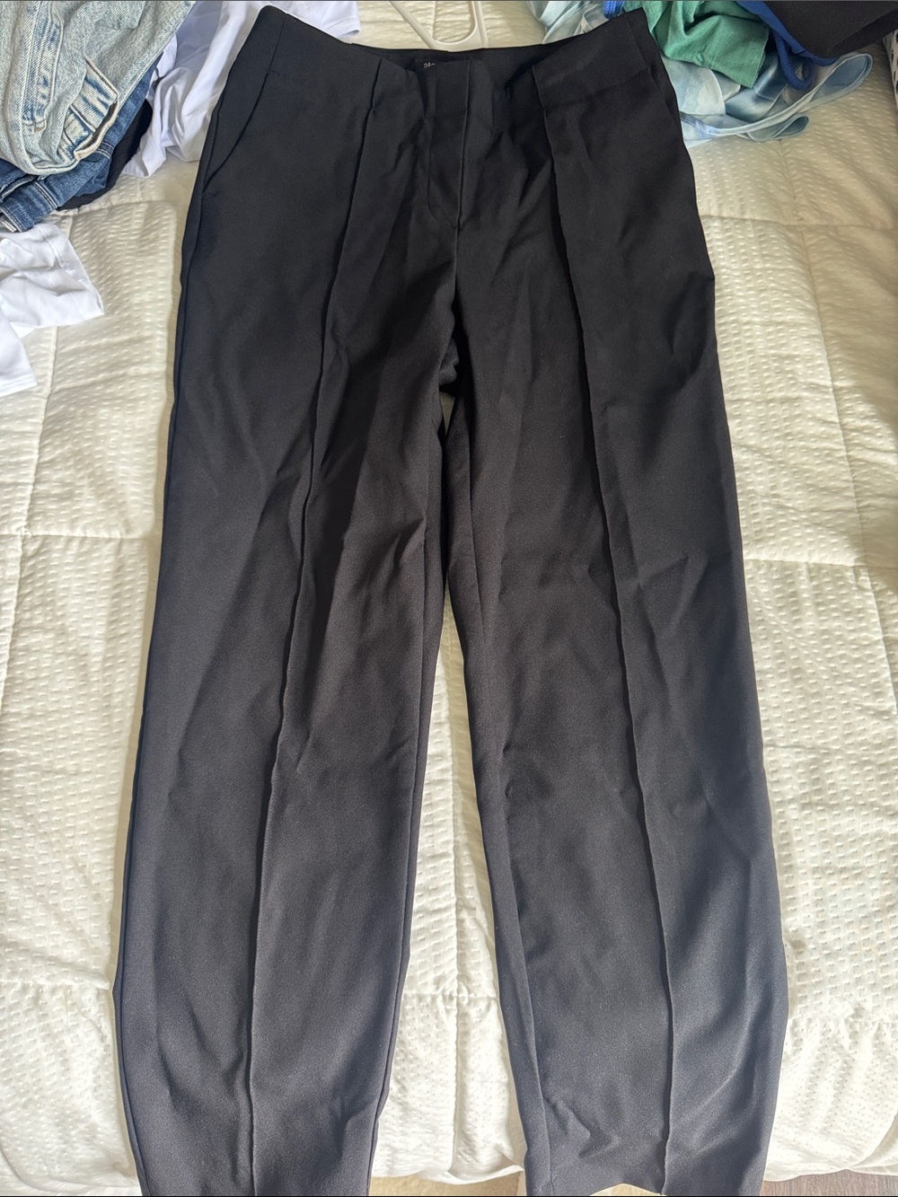 Womens Classic Black Dress Pants - rachel zoe